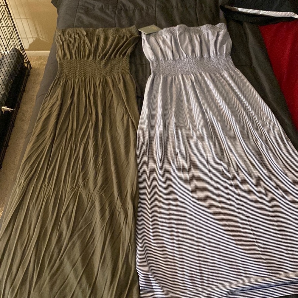 Strapless summer dresses